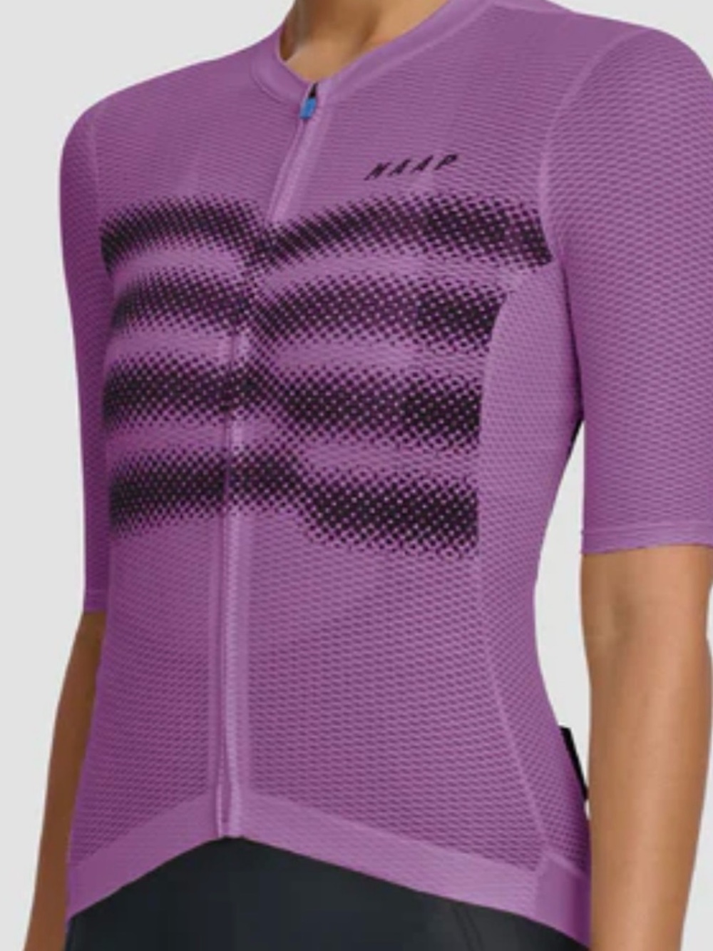 MAAP Women's Ultralight Blurred Out Purple Cycling Jersey XS